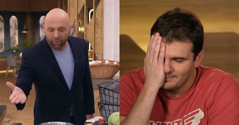 El fuerte enojo de Germán Martitegui con un participante de Masterchef