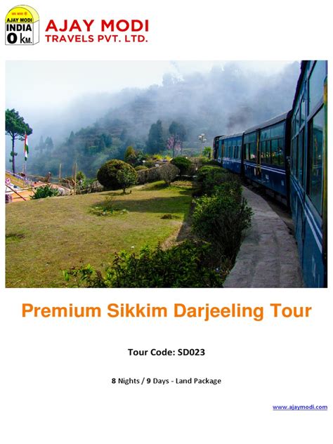 Premium Sikkim Darjeeling Tour | PDF | Payments