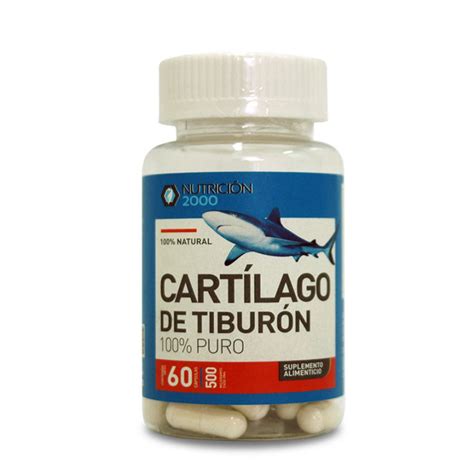 Cartilago De Tibur N Pro C Psulas Mg La Panza Es Primero