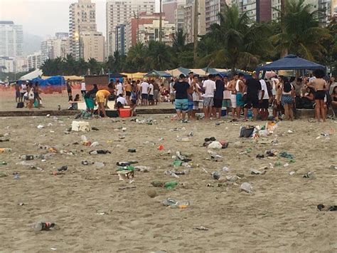 Mais De Toneladas De Res Duos S O Recolhidas Nas Praias De Santos