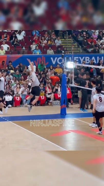 Yuji Nishida Warming Up Spike🥵 Volleyball Shorts Youtube