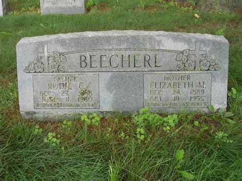 Rudolph C Rudie” Beecherl 1888 1960 Find A Grave Memorial