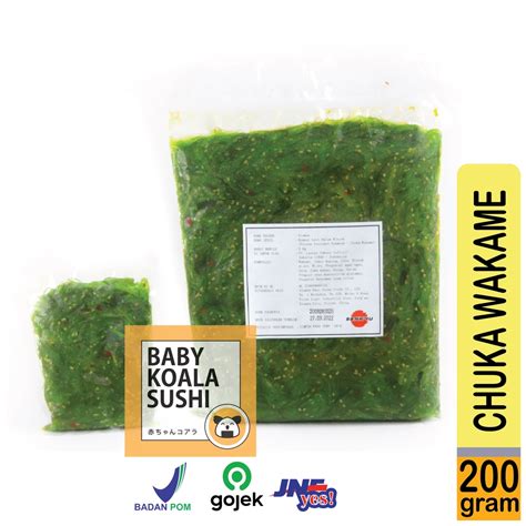 Jual Chuka Wakame Salad Rumput Laut G Seaweed Seasoned Salad