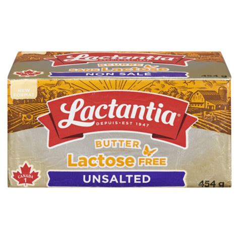 Lactantia Lactose Free Butter Unsalted 454 g Voilà Online Groceries