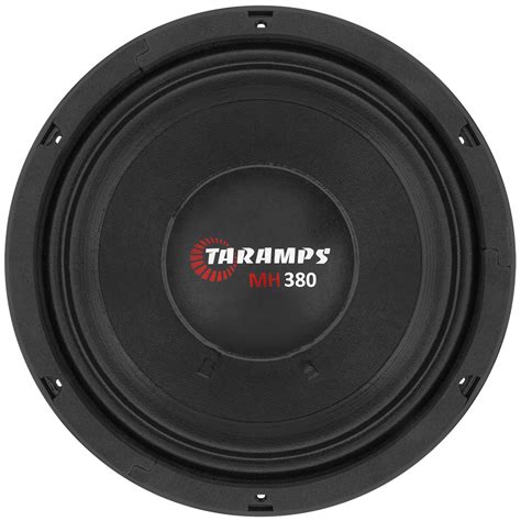 Alto Falante Woofer Taramps Mh Pol W Rms Ohms Cor Preto