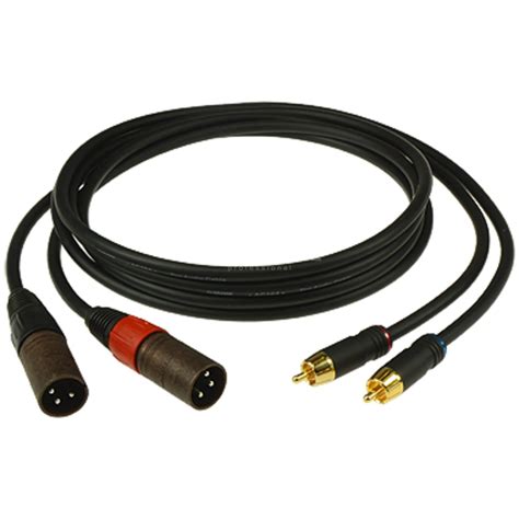 Klotz AL RM0030 Audiokabel XLR male Cinch Stecker 0 3m 2 Stück