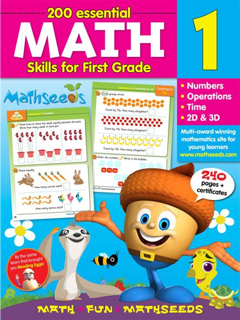 Mathseeds Math Workbook Grade 1 Blake Elearning 9781742153391