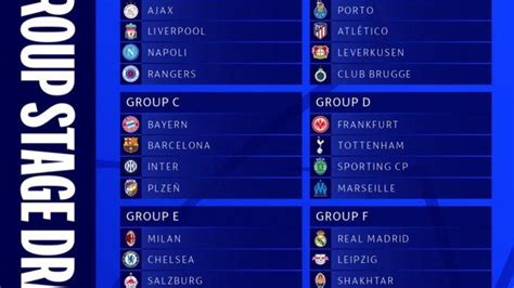 Jadwal Lengkap Babak Penyisihan Liga Champions Ada Psg Vs