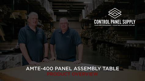 AMTE 400 Panel Assembly Table YouTube