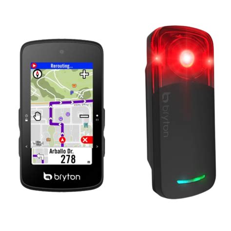 Bryton S Bike Computer Gardia R L Radar Pack