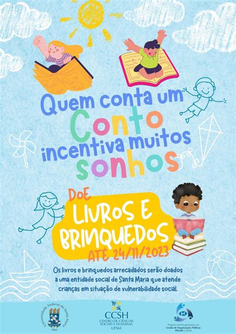 Projeto Da Ufsm Realiza Campanha De Doa O De Livros Infantis E