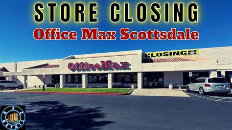 Store Closing Officemax At Lucky Plaza In Scottsdale A To Z Retail