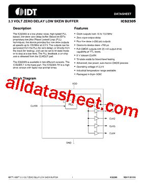 Ics Datasheet Pdf Integrated Device Technology