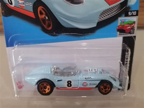 Hot Wheels 2023 HW Roadsters Glory Chaser Gulf Racing Blue Hobbies