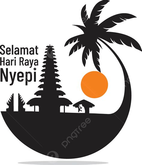 Sauda O Arte De Selamat Hari Raya Nyepi Bali Png Ilha Clipart Bali