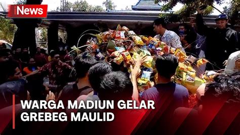 Tradisi Ratusan Tahun Warga Gelar Grebeg Maulid Nabi Di Madiun Ada