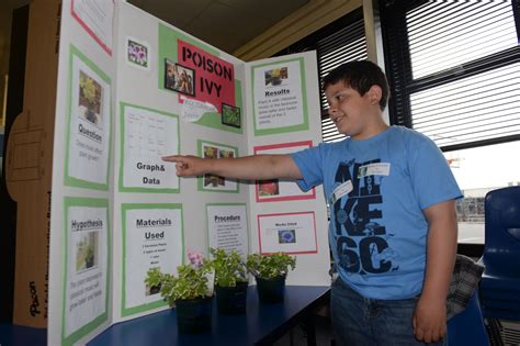 Alconbury Elementary Students Answer Questions With Science Fair