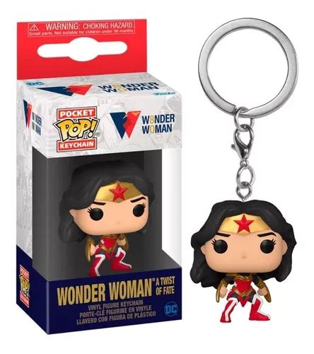 Funko Pop Pocket Llavero Wonder Woman Mujer Maravilla 80th Cuotas