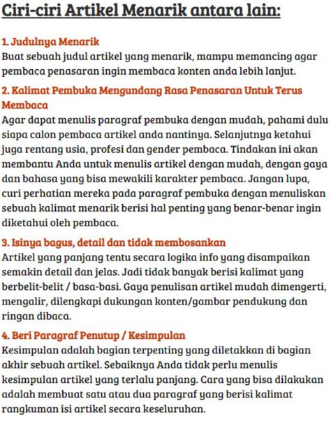 Tips Dan Cara Membuat Artikel Yang Baik Dan Benar Bagi Pemula Hot Sex