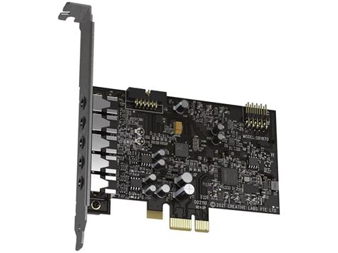 Creative Sound Blaster Audigy Fx V Upgradable Hi Res Pci E Sound Card