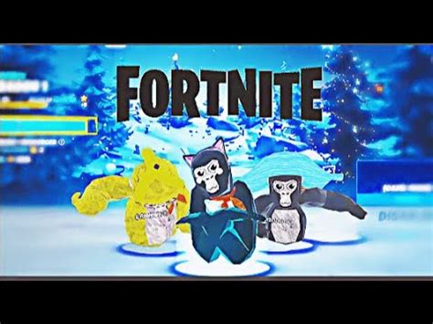 GORILLA TAG X FORTNITE Gorilla Tag VR YouTube