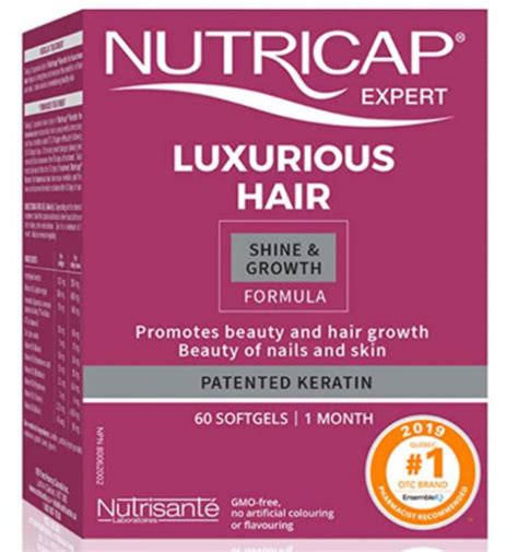 NUTRISANTÉ Nutricap Expert Luxurious Hair Shine and Growth Etsy