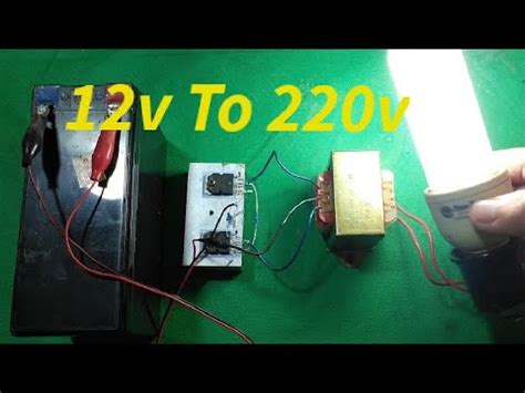 Make Inverter 12v To 220v With Transistor D718 How To Make Inverter