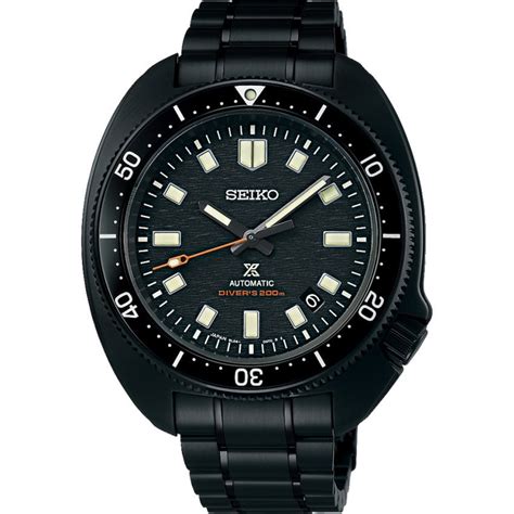 Seiko Prospex Black Series 1970 Mechanical Divers Modern Re