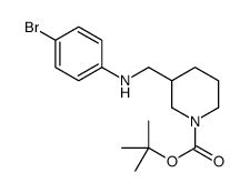 CAS 887587 06 6 1 BOC 3 4 BROMO PHENYLAMINO METHYL PIPERIDINE