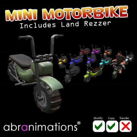 Mini Motorbikes Abranimations Metaverse Content