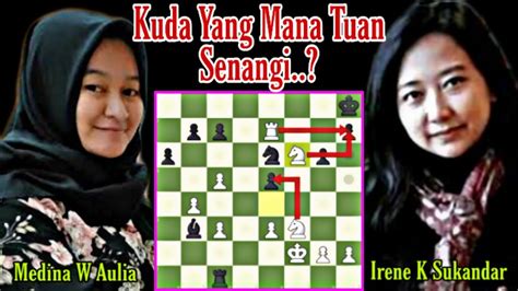 KUDA SANGAT LINCAH Medina Warda Aulia Vs Irene Kharisma Sukandar