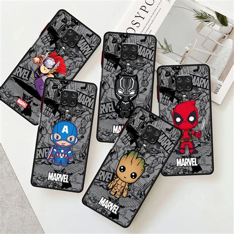 Marvel Comics Deadpool funda de teléfono de lujo para Xiaomi Redmi Note