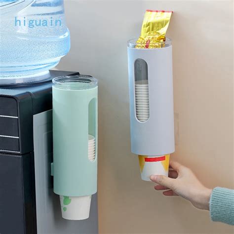 Disposable Paper Cup Dispenser Plastic Cup Holder For Water Dispenser