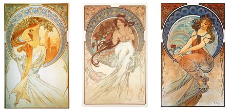 Dance By Alphonse Mucha