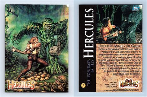 Antaeus Hercules The Legendary Journeys Topps Trading Card