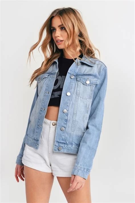 Denim Jean Jackets For Women Tobi