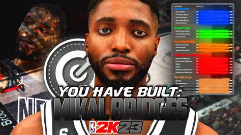 Nba 2k23 Remastered Mikal Bridges Build Dominant 2 Way Sharpshooter