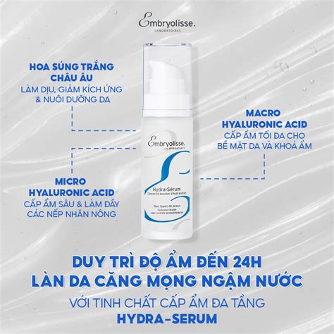 Tinh Ch T C P M S U A T Ng Embryolisse Hydra Serum Dn Cosmetics