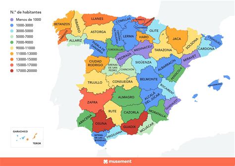 Este Mapa Muestra El Pueblo M S Popular En Cada Provincia Es El Tuyo