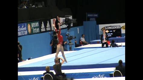 Aliya Mustafina Rus Floor 2013 Antwerp Worlds Aa Youtube