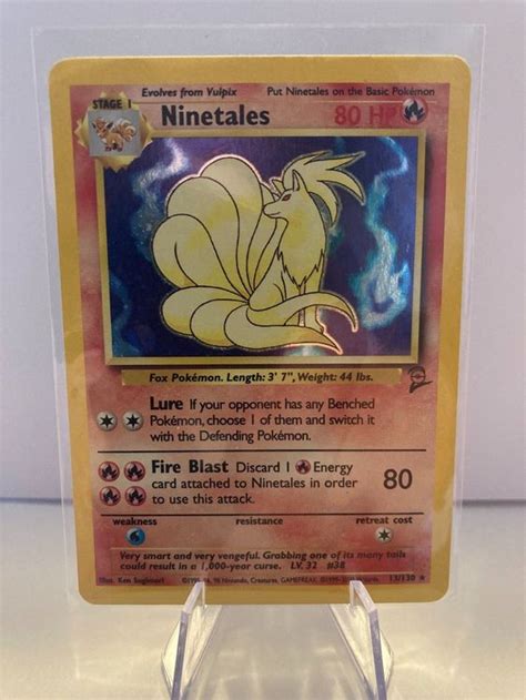 Pokémon Ninetales Holo Eng Base Set 2 Kaufen Auf Ricardo