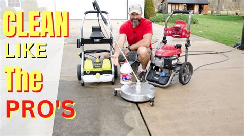 Clean Your Concrete Sidewalk Or Driveway Like A Pro Youtube