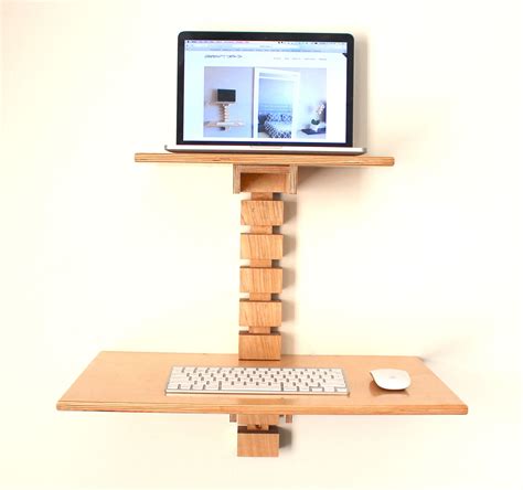 Incredible Wall Mounted Standing Desk Basic Idea | Home decorating Ideas