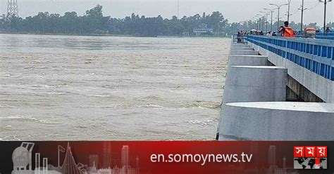 Teesta Flowing Above Danger Level