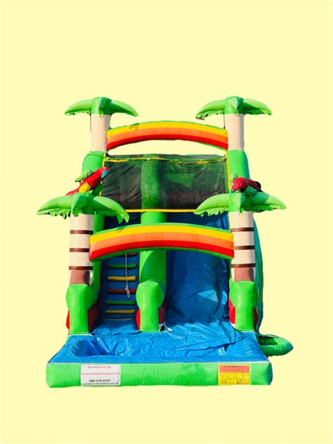 20ft Tropical Island Water Slide - Fun Yeti Florida