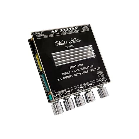 Wuzhi Audio ZK TB22 2 1 Channel Audio Power Amplifier Bluetooth Power