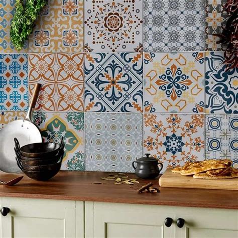 Keramik Dinding Dapur Motif Kotak Model Terbaru Minimalis Sederhana