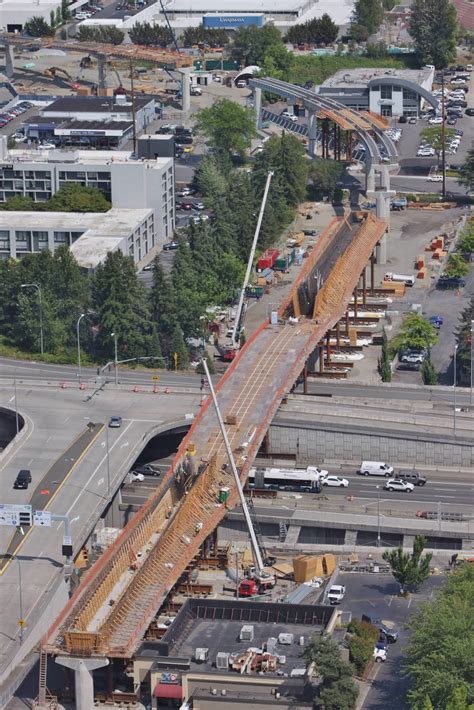 The light rail bridge over I-405 in Bellevue : r/SeattleWA