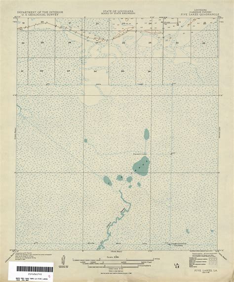 Louisiana Topographic Maps With Coordinates