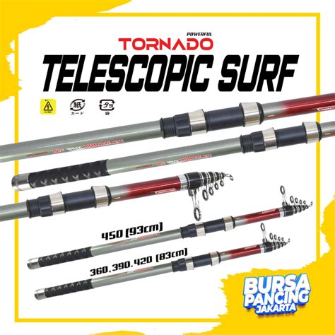 Jual Tornado Joran Spinning Telescopic Surf Cm Cm Carbon Cocok